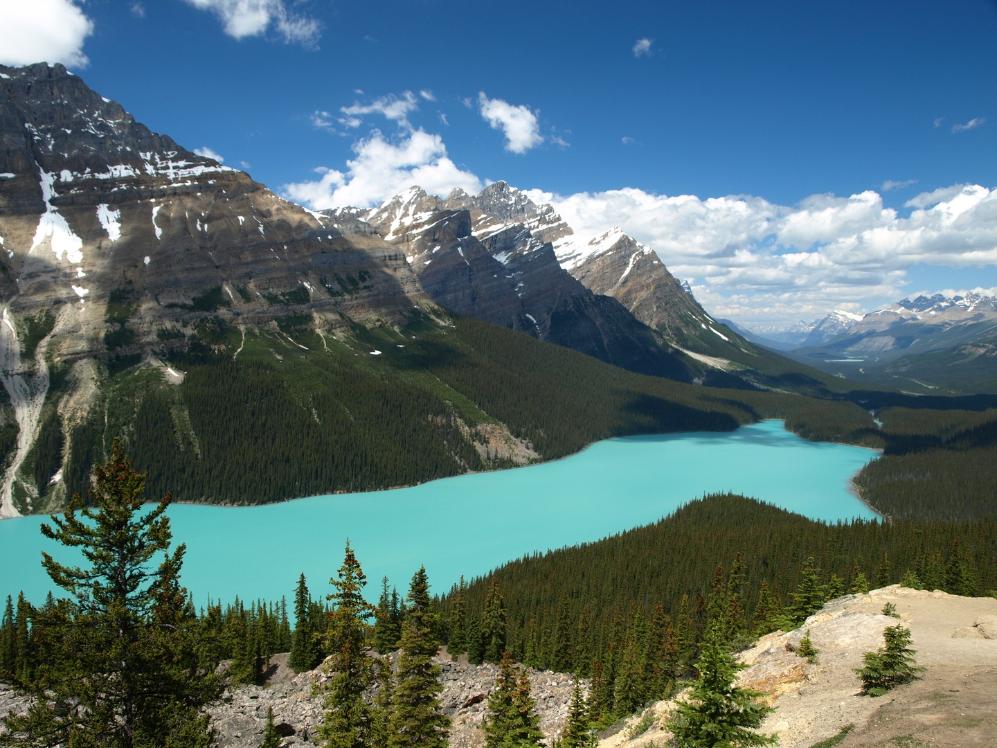 Peyto Lake - Icefields Parkway - Alberta - Canada - Doets Reizen