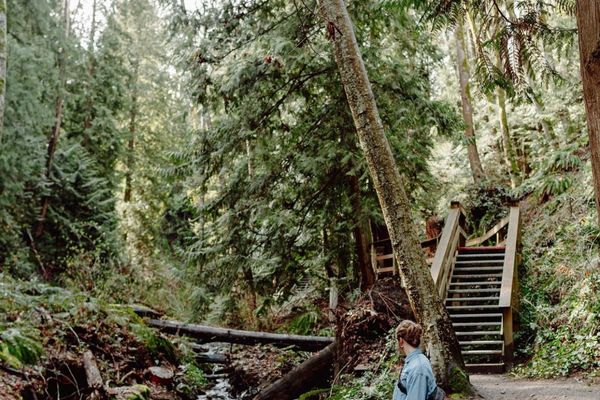 Beach Estates Park - Nanaimo op Vancouver Island - Doets Reizen