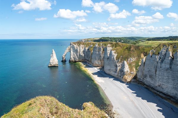Etretat Cliffs Honfleur Doets Reizen- Afbeelding van Safia REBATI via Pixabay