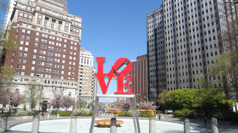 Love Park - Philadelphia - Pennsylvania - Amerika - Doets Reizen