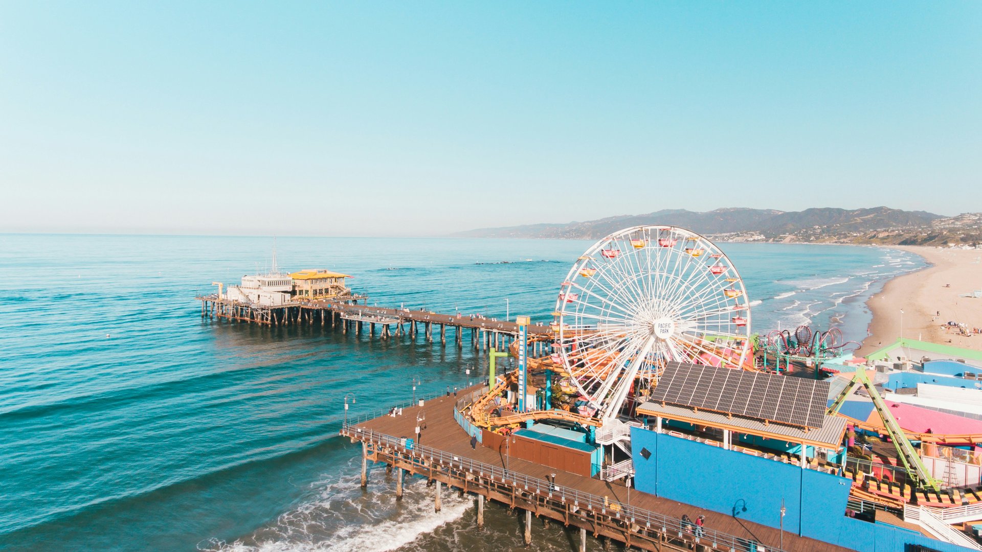 Santa Monica Pier - Los Angeles - California - Amerika - Doets Reizen