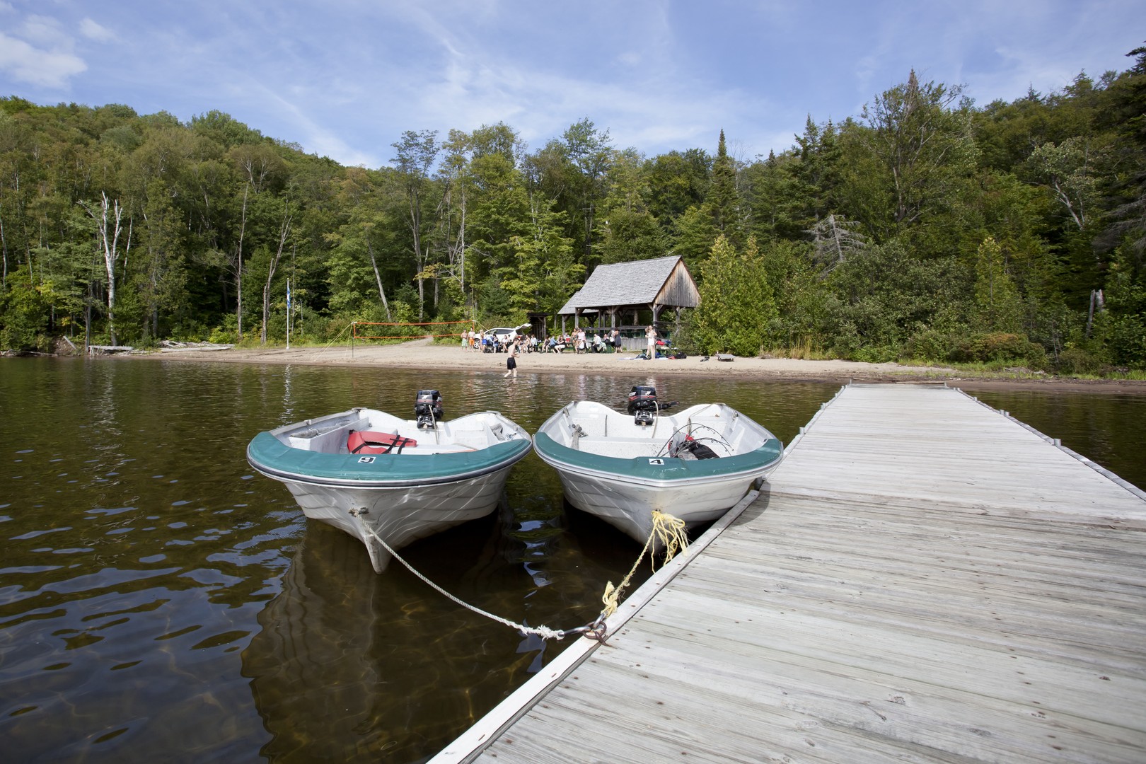 Auberge du Lac-a-l’eau Claire - Sant-Alexis-des-Monts - Quebec - Canada - Doets Reizen