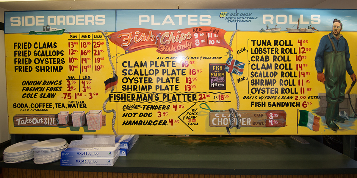 Sir Cricket’s Fish & Chips - Cape Cod - Massachusetts - Doets Reizen
