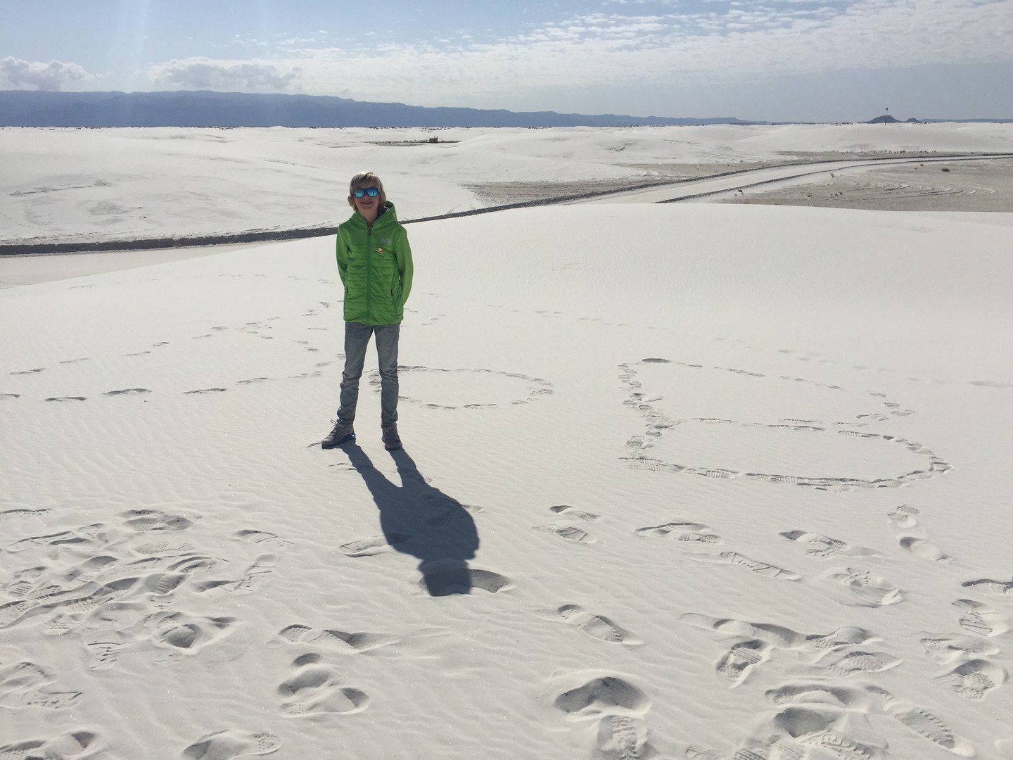 White Sands National Monument - New Mexcico - Amerika - Doets Reizen