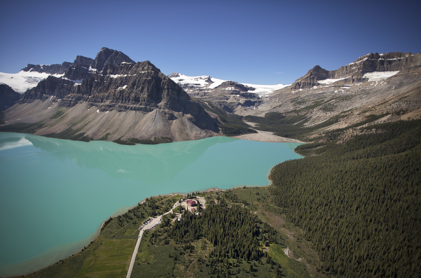 Bow Lake - Banff National Park - Alberta - Canada - Doets Reizen