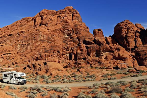 Road Bear RV in Valley of Fire State Park