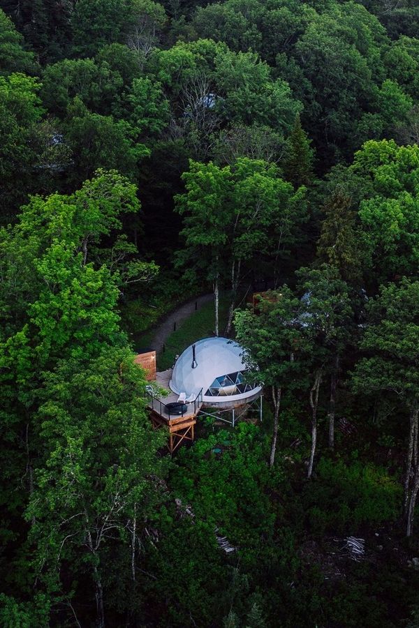 Domes Charlevoix uitzicht 2 