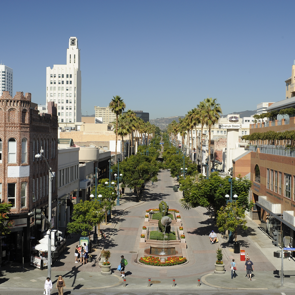Third Street Promenade - Santa Monica - Los Angeles - California - Amerika - Doets Reizen