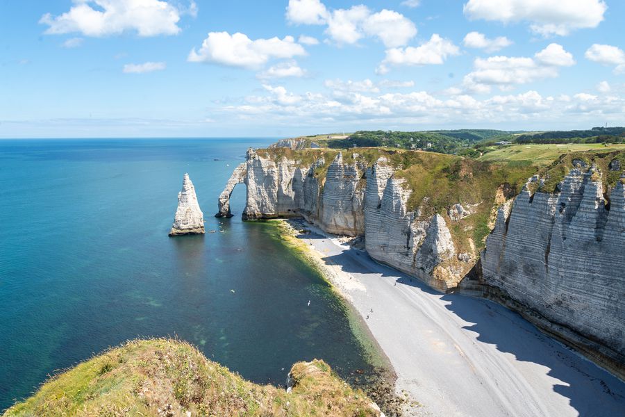 Etretat Cliffs Honfleur Doets Reizen- Afbeelding van Safia REBATI via Pixabay