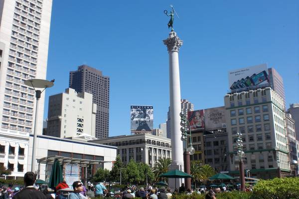 Union Square - San Francisco - California - Amerika - Doets Reizen