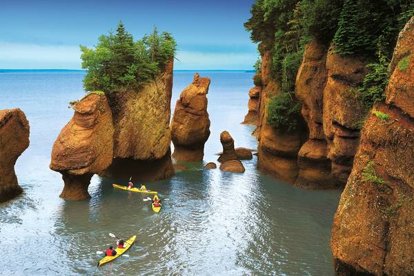 Hopewell Rock - Bay of Fundy National Park - New Brunswick - Canada - Doets Reizen