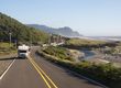 Rijden met de camper over Highway 1 langs de kust van California