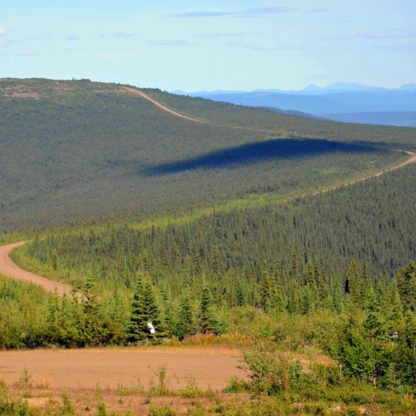 Top of the World Highway - Yukon - Canada - Doets Reizen