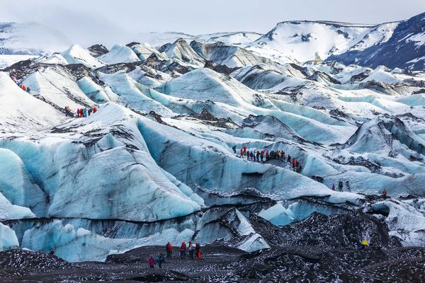 Sólheimajökull Glacier - IJsland - Doets Reizen