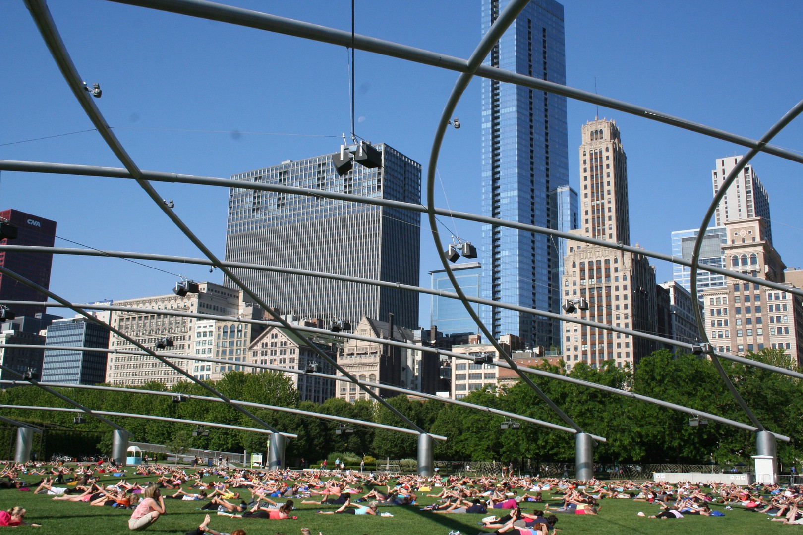 Jay Pritzker Pavilion - Chicago - Illinois - Doets Reizen