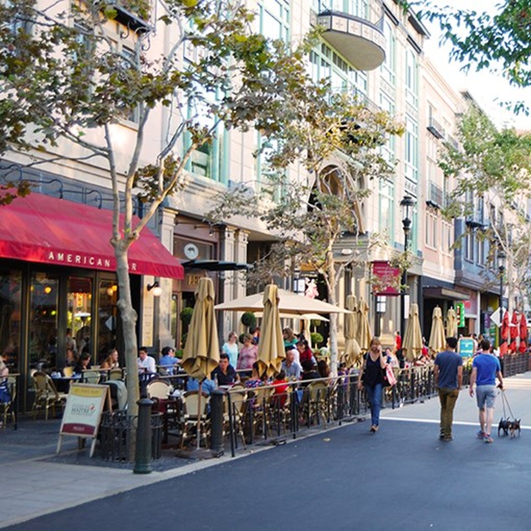 Santana Row - Silicon Valley - California - Amerika - Doets Reizen
