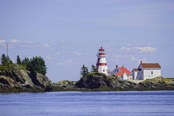 Quoddy Head Lighthouse - New Brunswick - Canada - Doets Reizen