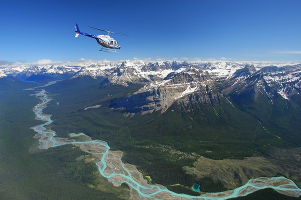 Helicoptervlucht - Icefields Parkway - Alberta - Canada - Doets Reizen