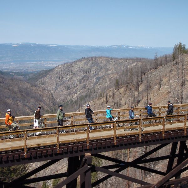 Kelowna Historic Myra Canyon - Okanagan Valley - British Columbia - Canada - Doets Reizen