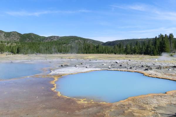 Geisers - Yellowstone National Park - Wyoming - Doets Reizen