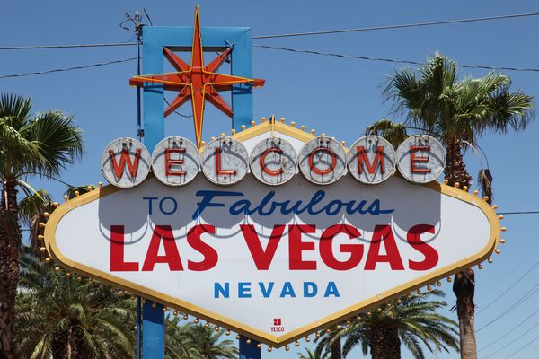 Las Vegas Sign - Nevada - Doets Reizen