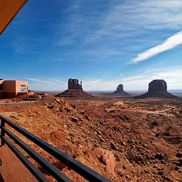 View Hotel Monument Valley - uitzicht