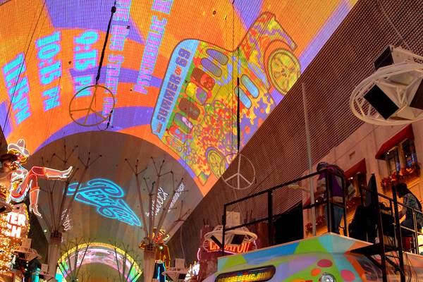 Freemont Street - Las Vegas - Nevada - Doets Reizen