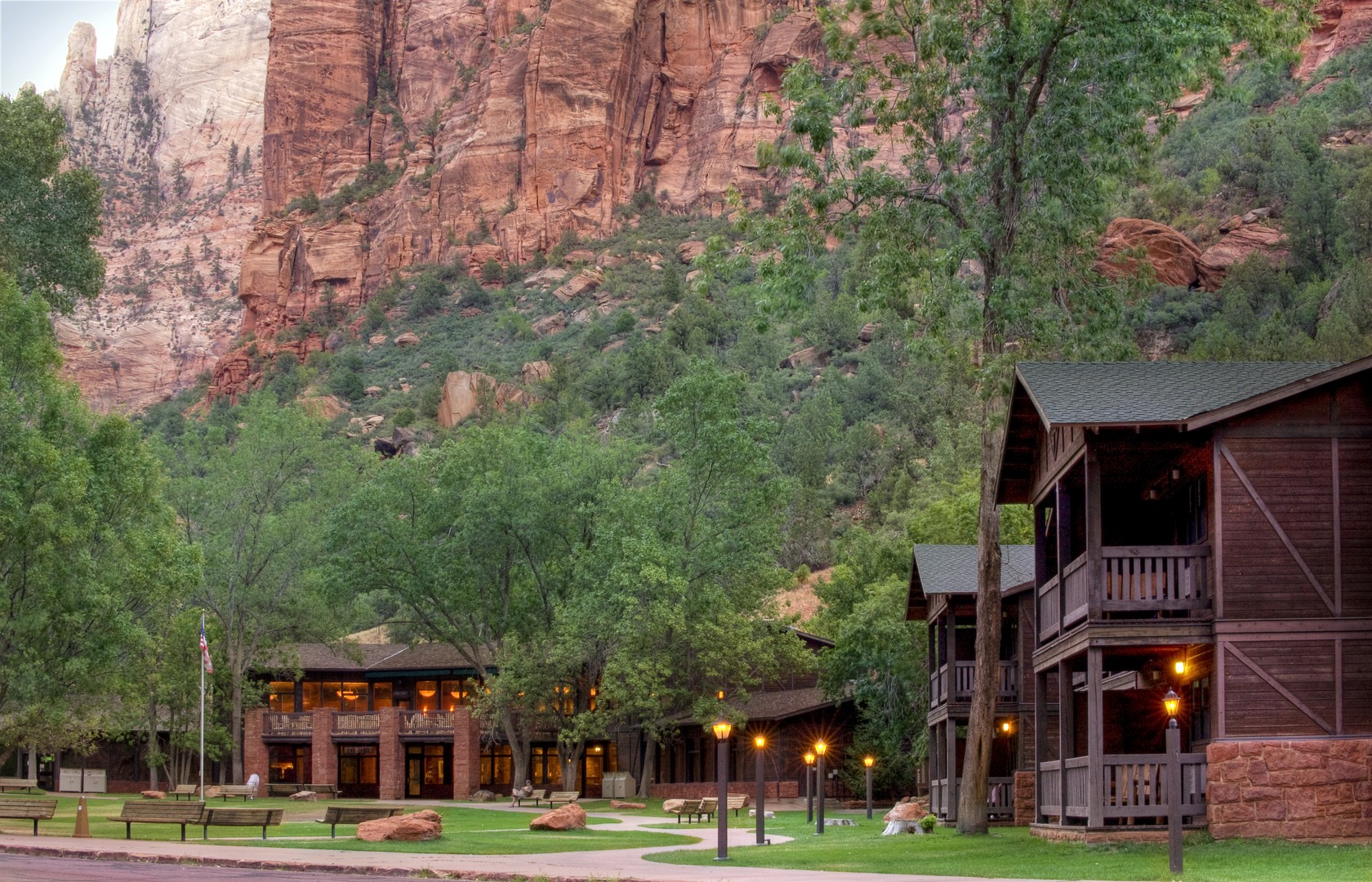 Zion Lodge - Zion National Park - Utah - Doets Reizen