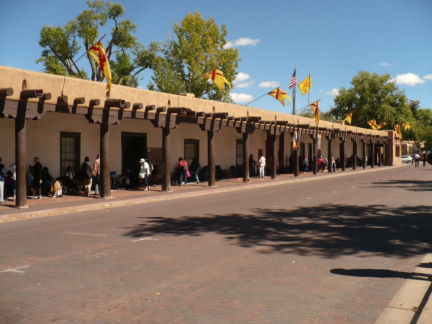 The Plaza - Santa Fe - New Mexico - Amerika - Doets Reizen