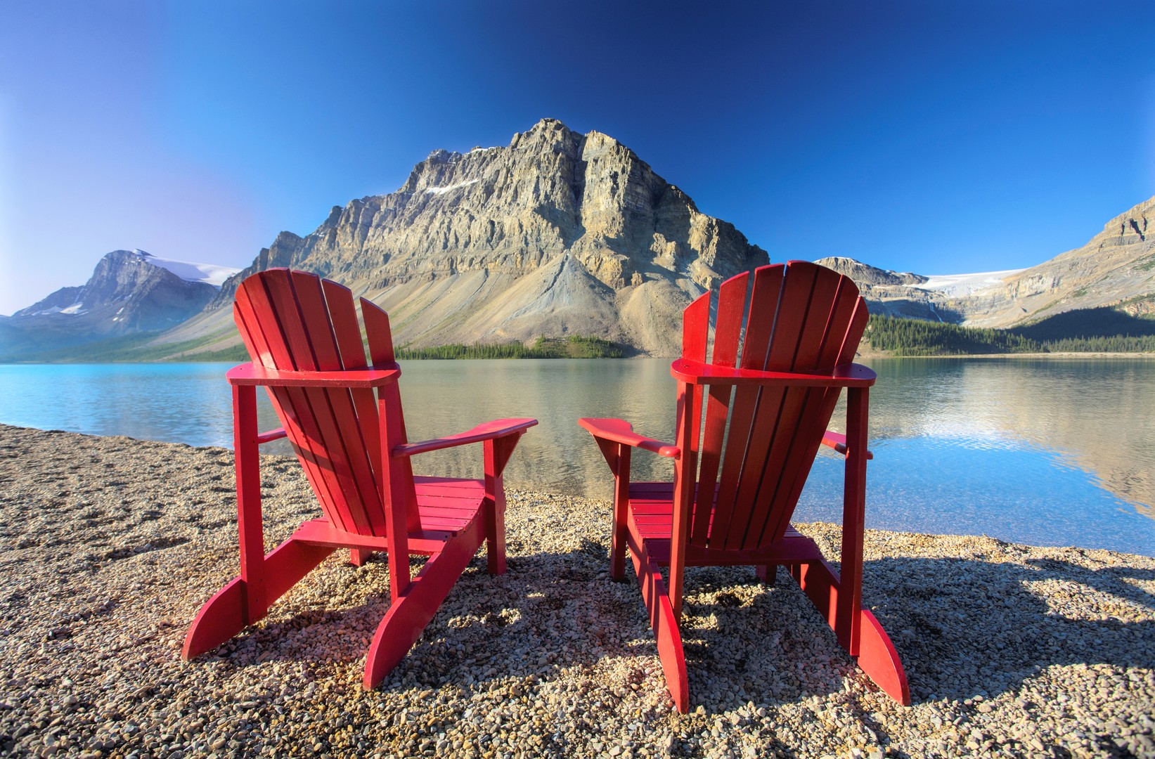 Bow Lake - Banff National Park - Alberta - Canada - Doets Reizen