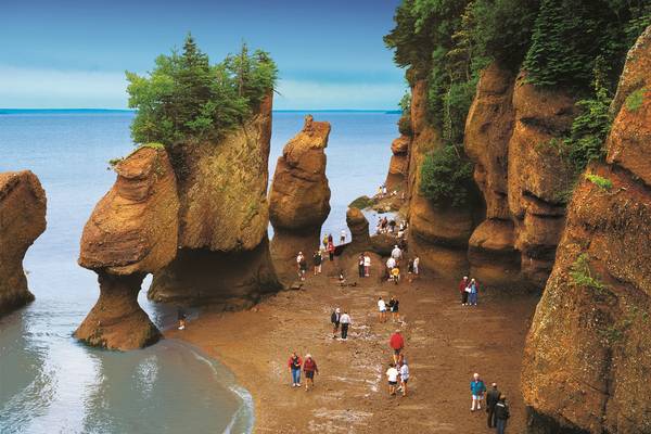 Hopewell Rock - Bay of Fundy National Park - New Brunswick - Canada - Doets Reizen