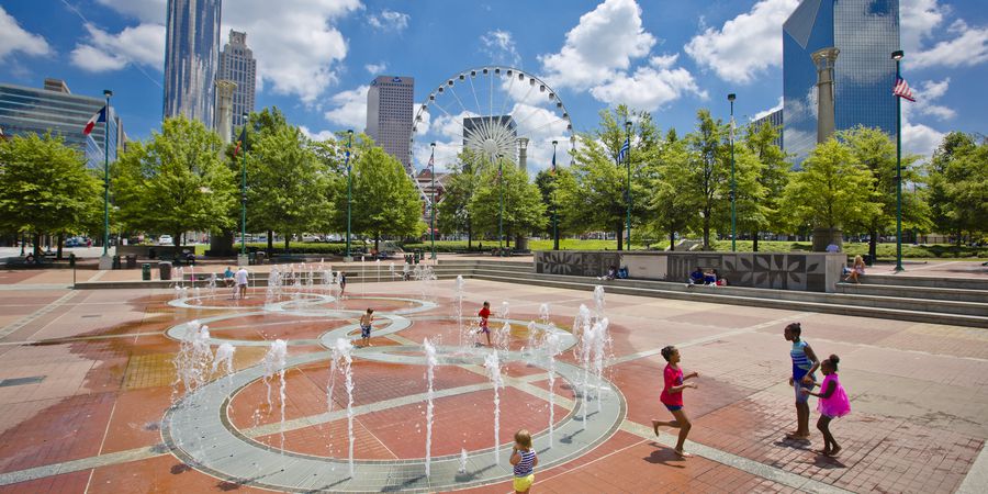 Cennential Olympic Park - Atlanta - Georgia - Amerika -Doets Reizen
