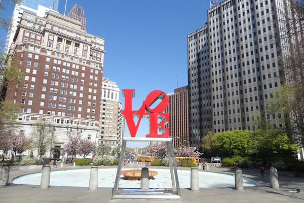 Love Park - Philadelphia - Pennsylvania - Amerika - Doets Reizen