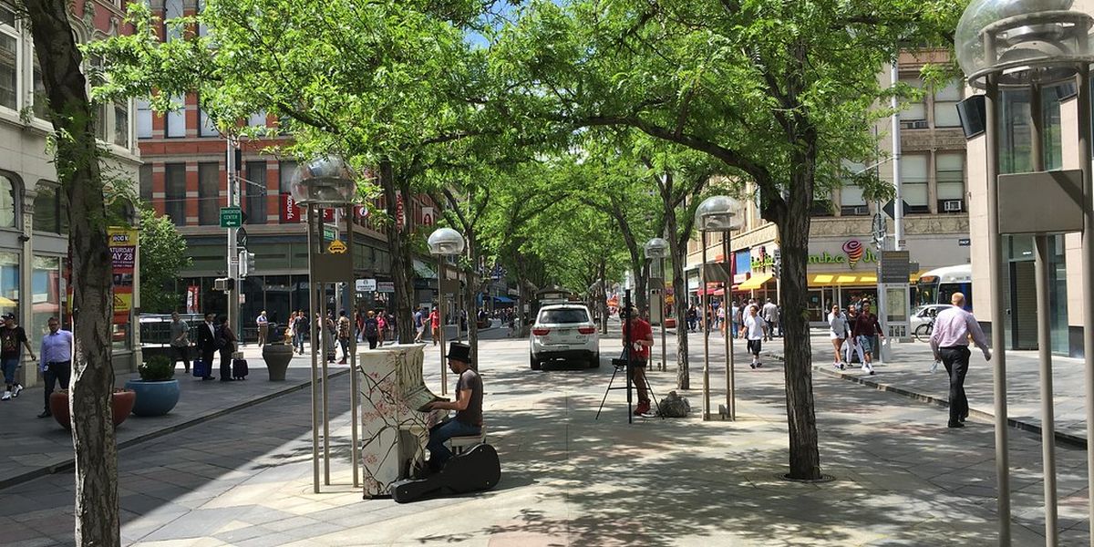 16th Street Mall - Denver - Colorado - Doets Reizen