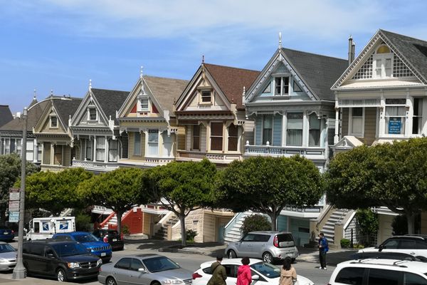 Alamo Square Park - San Francisco - California - Amerika - Doets Reizen