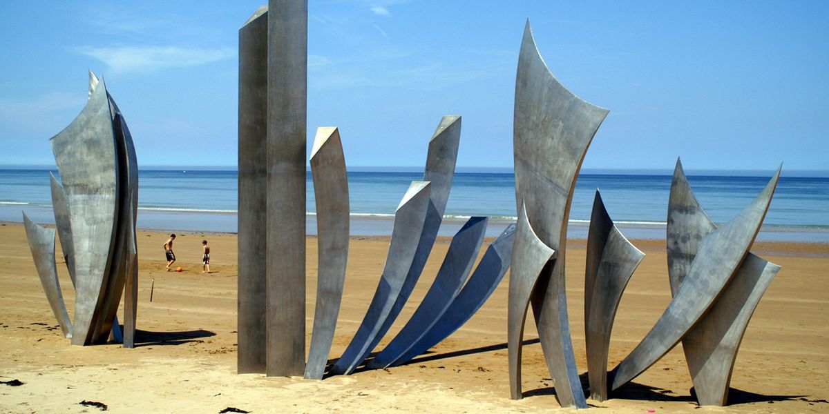 Omaha Beach Normandie Doets Reizen