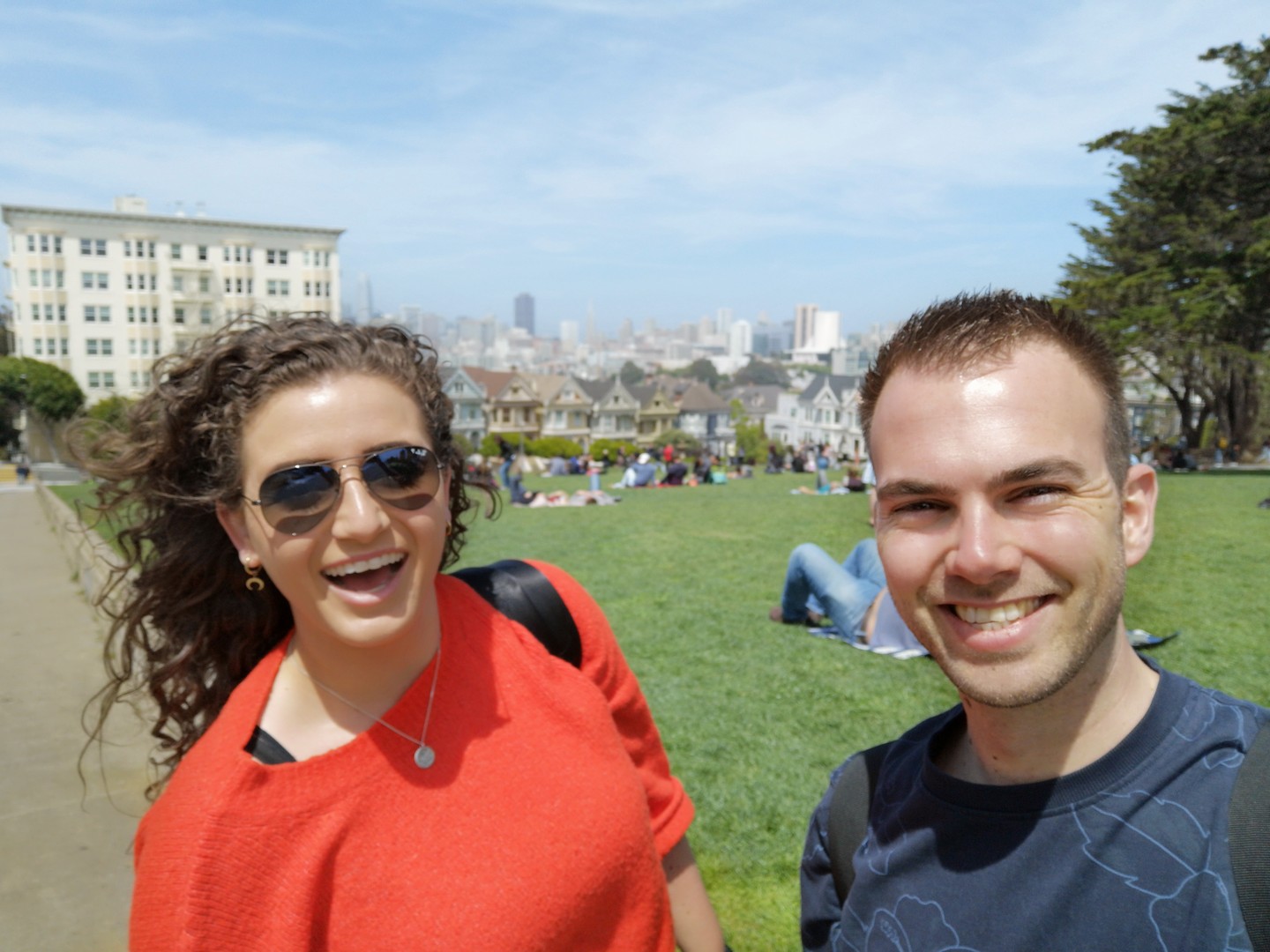 Alamo Square Park - San Francisco - California - Amerika - Doets Reizen