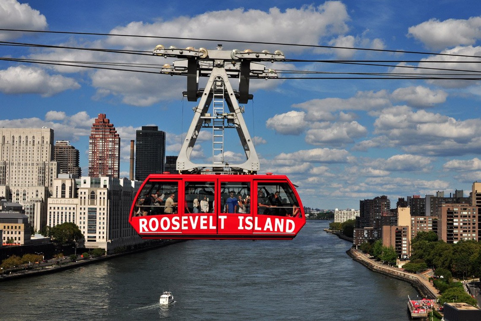 Roosevelt Island tramway - New York - Doets Reizen