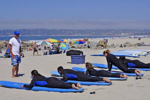 Surfen San Diego - California - Amerika - Doets Reizen