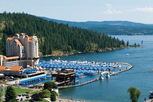 Coeur d'Alene - Idaho - Amerika - Doets Reizen