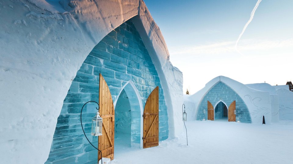 Wintersport - Hotel de Glace -Quebec City - Quebec - Canada - Doets Reizen