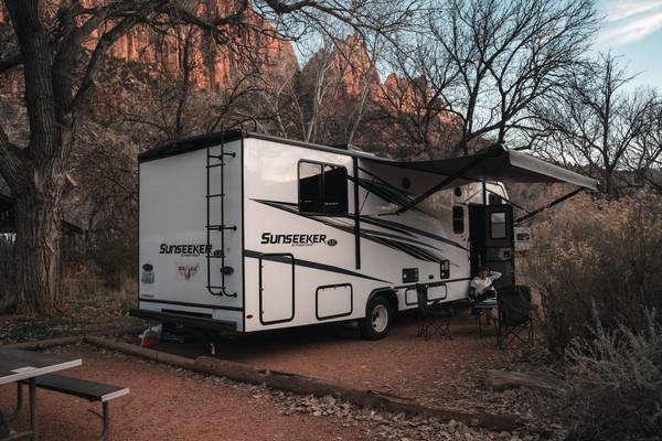 Zion campsite - Road Bear RV - Doets Reizen - camperreizen Amerika