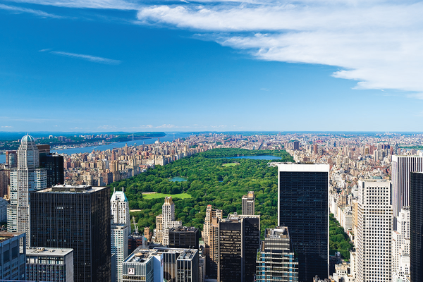 Top of theock Observation Deck - Rockefeller Center - New York - Doets Reizen
