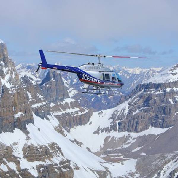 Helikoptervlucht Icefields Parkway - Alberta - Canada - Doets Reizen