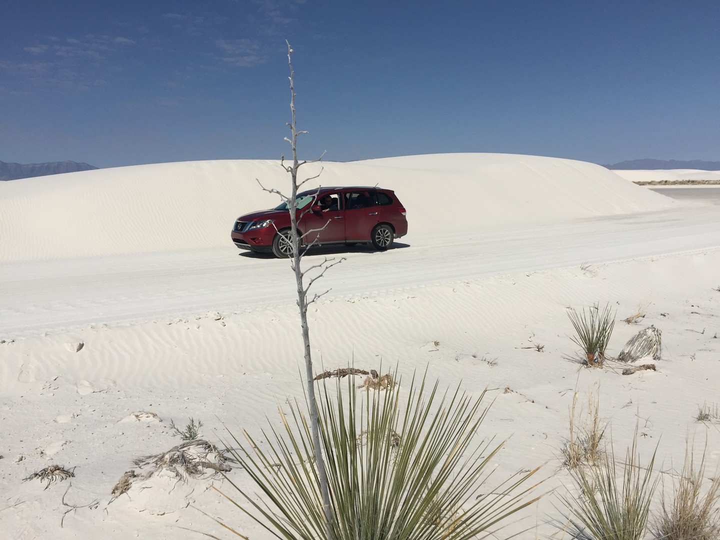 White Sands National Monument - New Mexcico - Amerika - Doets Reizen