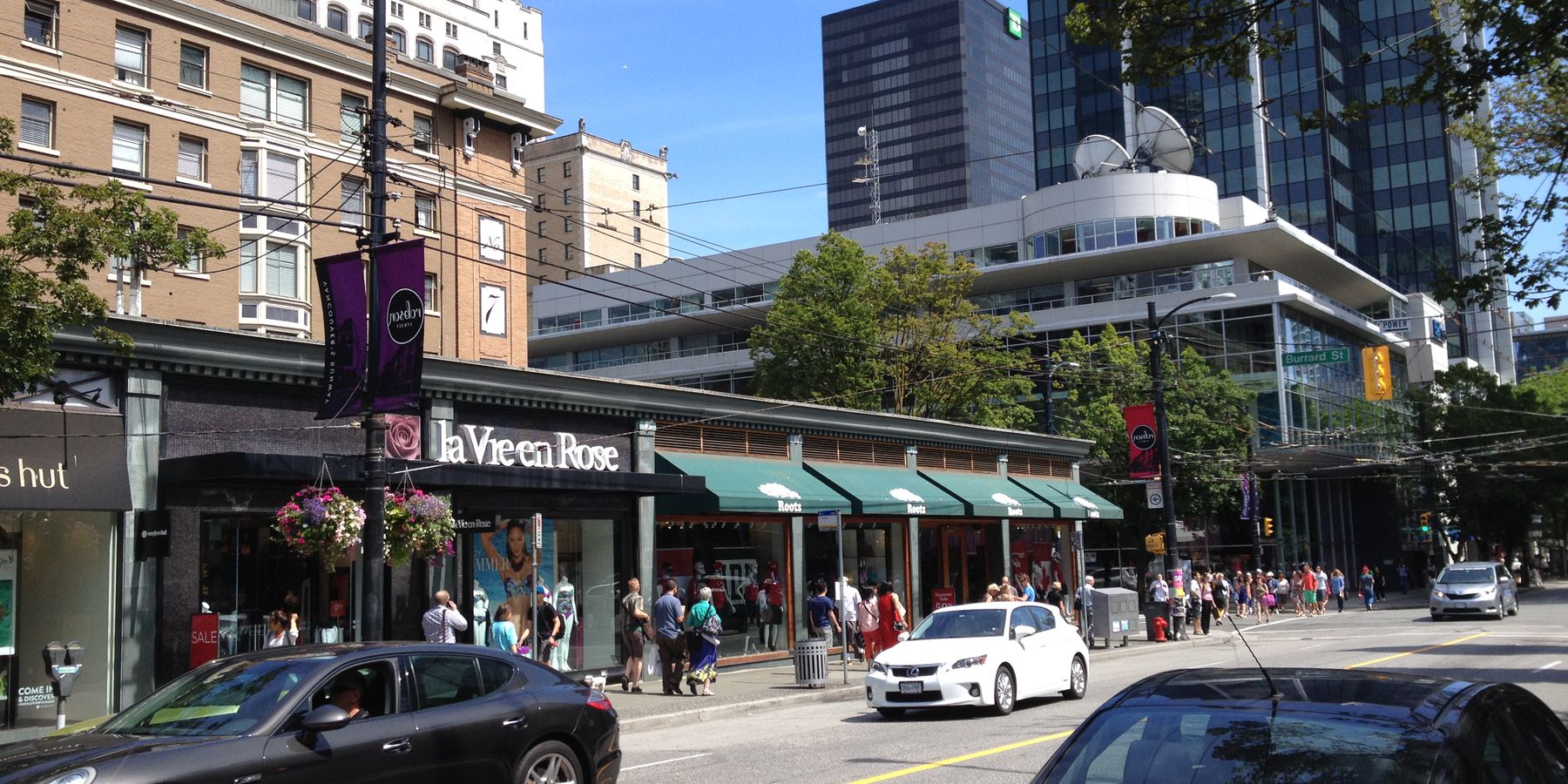 Bezoek Robson Street Doets Reizen