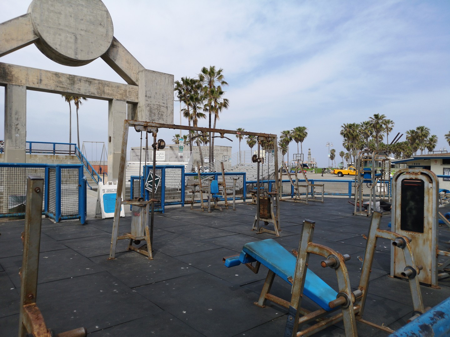 Muscle Beach - Santa Monica - Los Angeles - California - Amerika - Doets Reizen