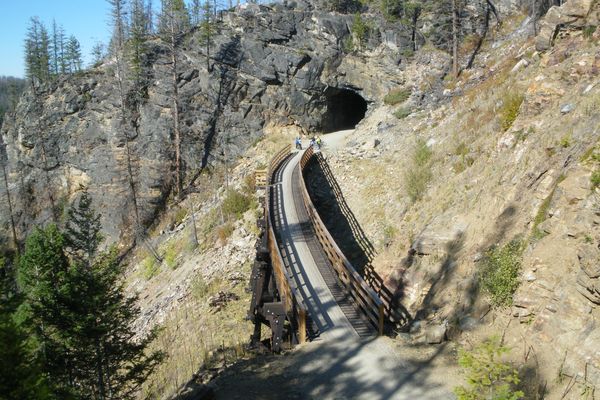 Kelowna Historic Myra Canyon - Okanagan Valley - British Columbia - Canada - Doets Reizen