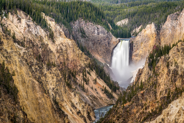 Artist Point - Yellowstone National Park - Wyoming - Doets Reizen