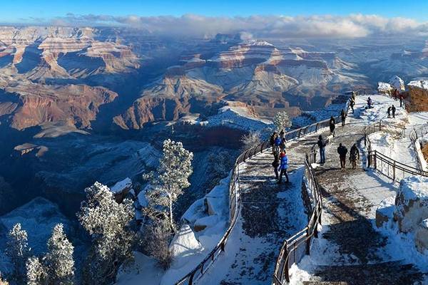 Grand Canyon Arizona - USA - winter - Doets Reizen - credits national park services